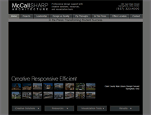 Tablet Screenshot of mccallsharp.com